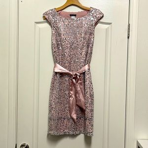 Venus Light Pink Sequin Dress - Woman’s Size 4